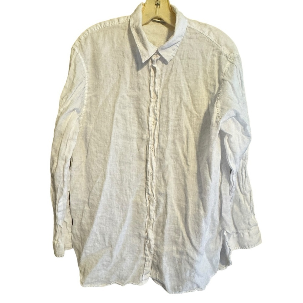 Zara Linen Oversized Shirt